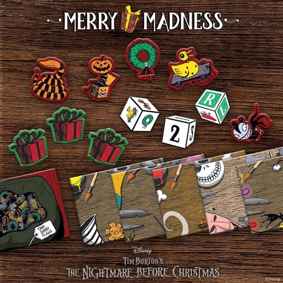 New in box Disney Tim Burton's The Nightmare Before Christmas Merry Madness - Picture 12 of 13